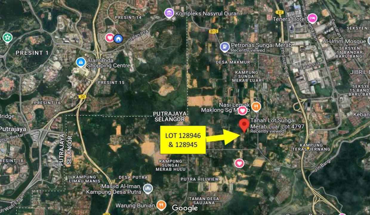 Dekat Putrajaya Sg Merab Banglo Lot (2)